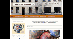 Desktop Screenshot of ludwig-keramik.de